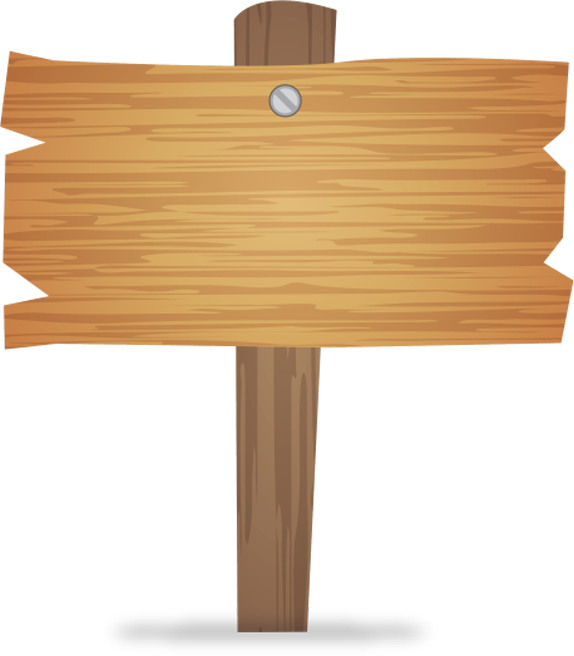Billboard Wooden Wood Signs Sign Transparent PNG Image