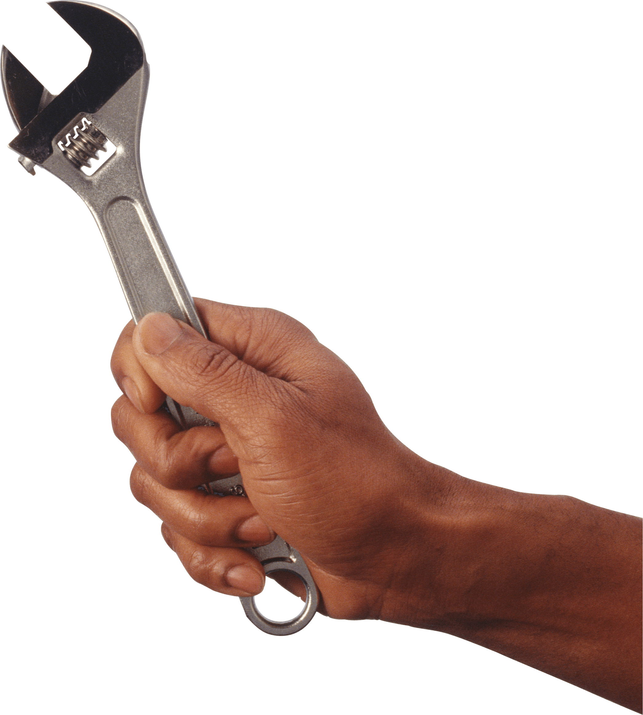 Wrench In Hand Transparent PNG Image