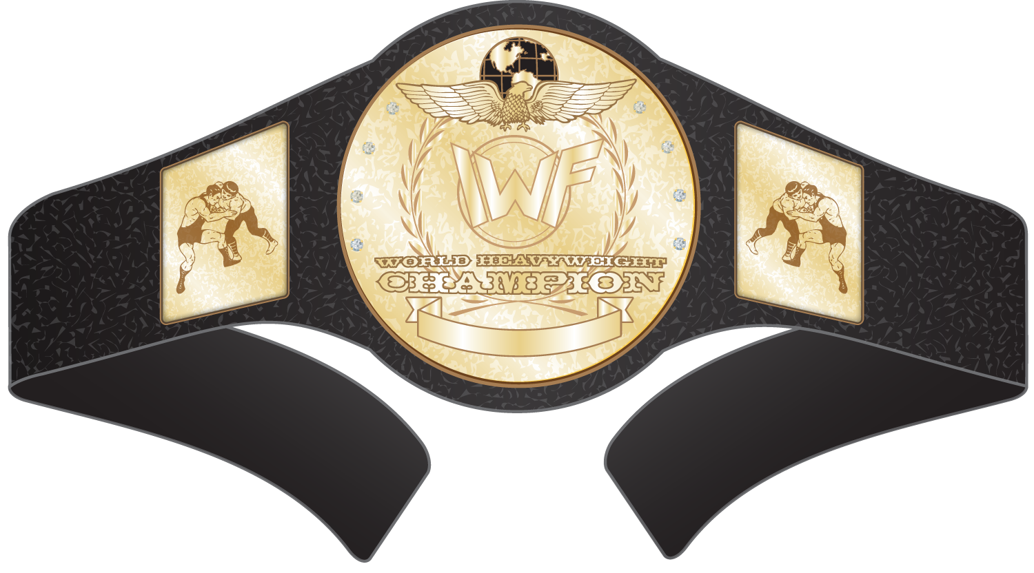 Wrestling Belt Transparent PNG Image