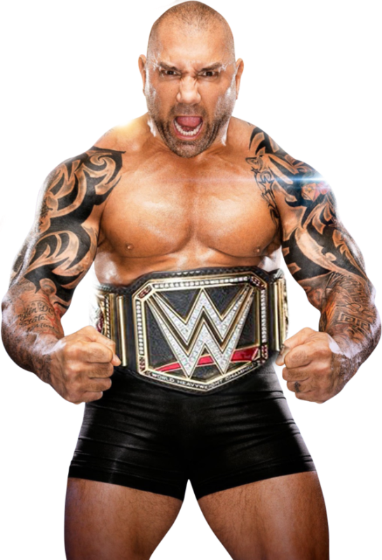 Shouting Batista Transparent PNG Image