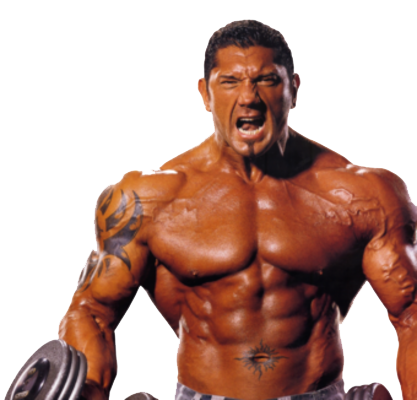 Dave Bautista Transparent PNG Image