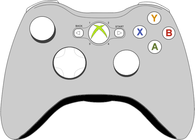 Xbox Controller Transparent PNG Image
