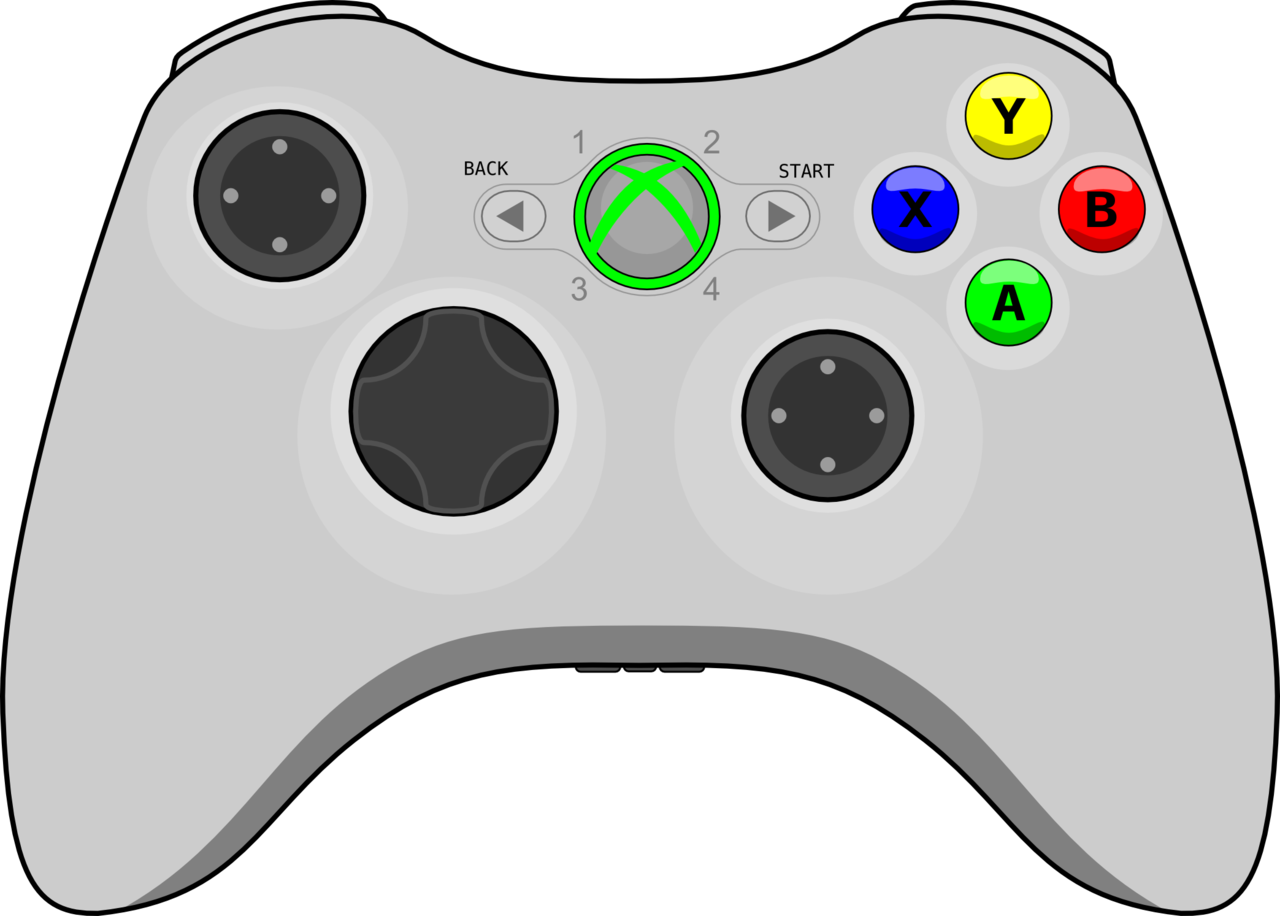 Xbox Controller Background Transparent PNG Image