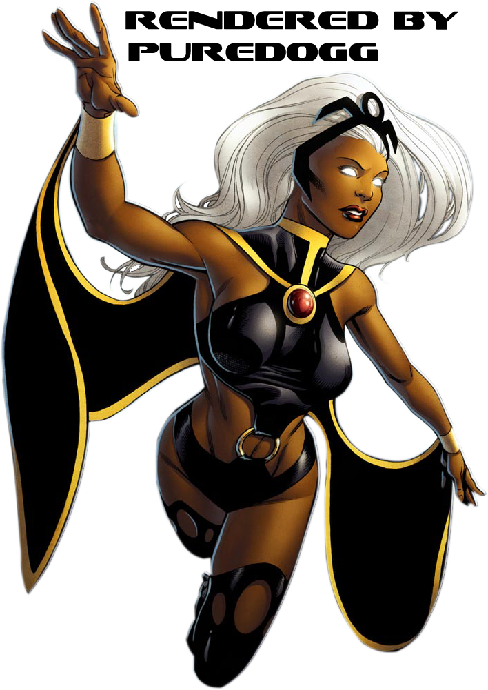Storm X Men Transparent PNG Image