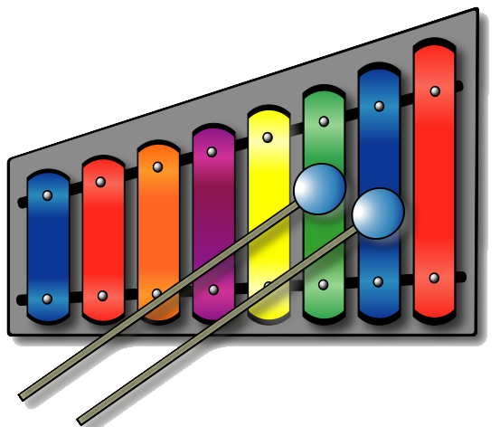 Xylophone Transparent PNG Image
