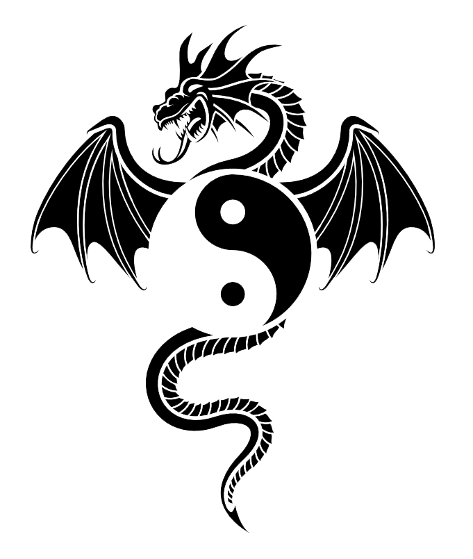 Yin-Yang Tattoos File Transparent PNG Image