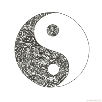 Yin-Yang Tattoos Transparent PNG Image
