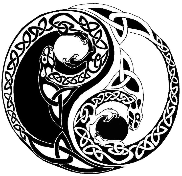 Yin-Yang Tattoos Transparent PNG Image