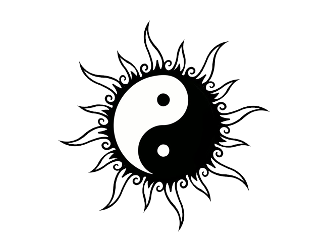 Yin-Yang Tattoos Transparent PNG Image