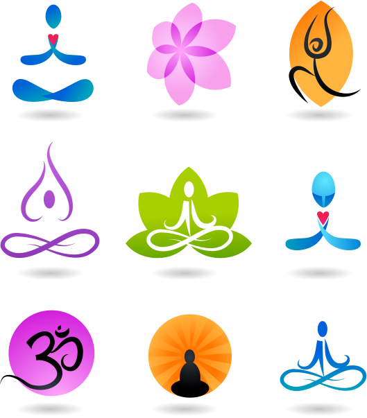 Yoga Zen Logo Transparent PNG Image