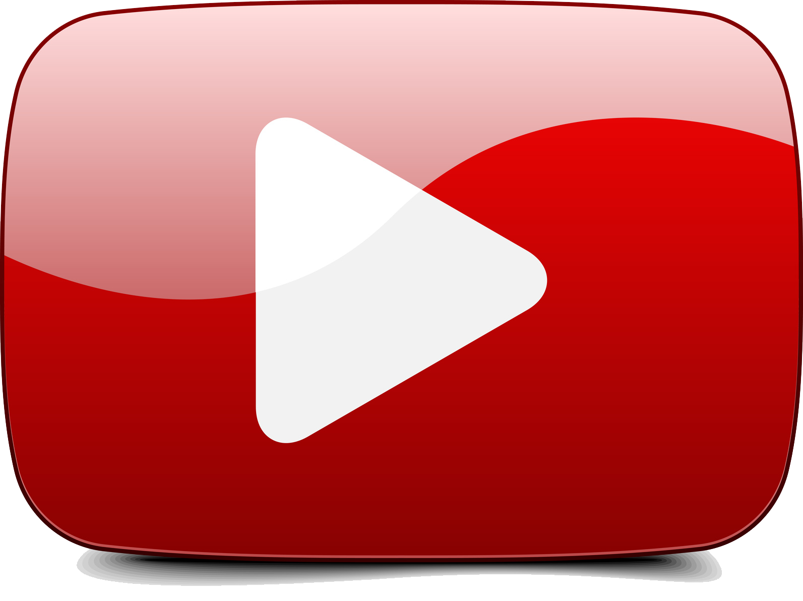 Play er Button Youtube Video 4K Transparent PNG Image