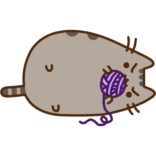 Purple Pusheen Youtube Invertebrate Cat File Transparent PNG Image