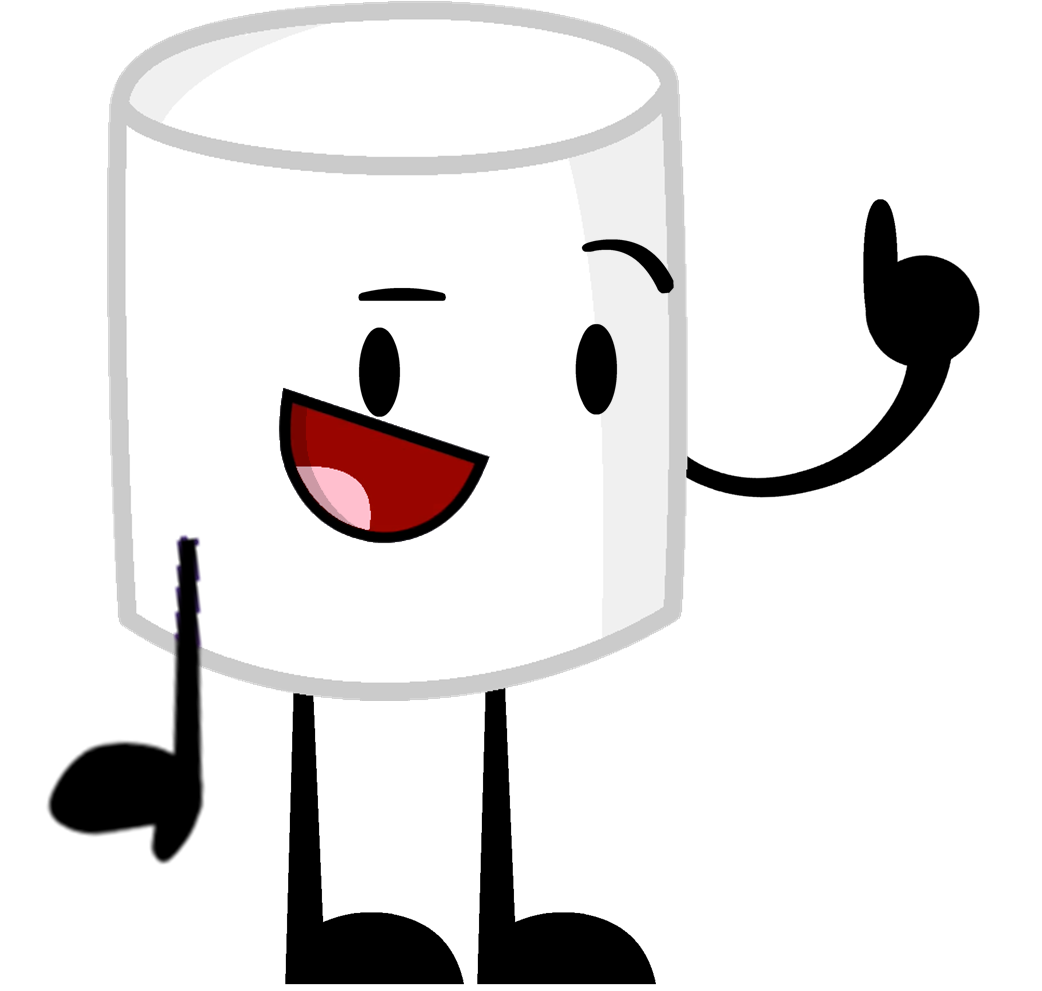 Cute Marshmallow Transparent PNG Image