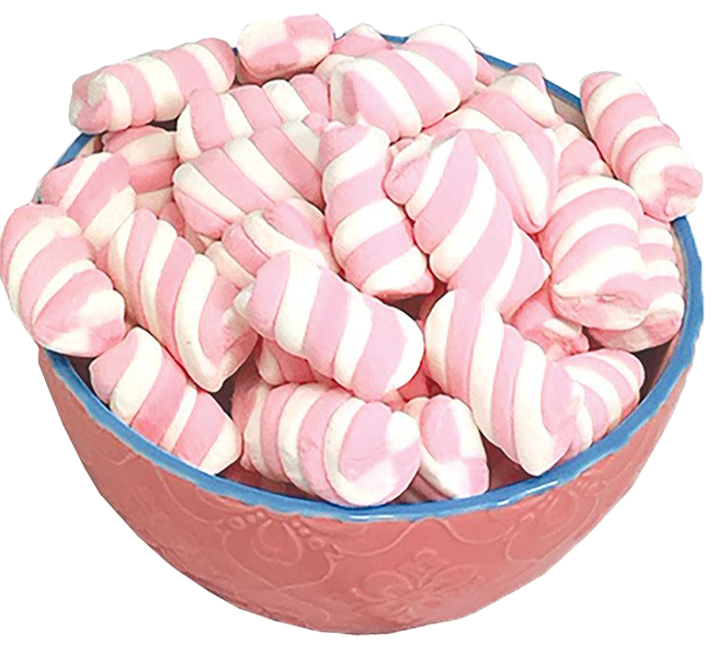 Pink Marshmallow Transparent PNG Image
