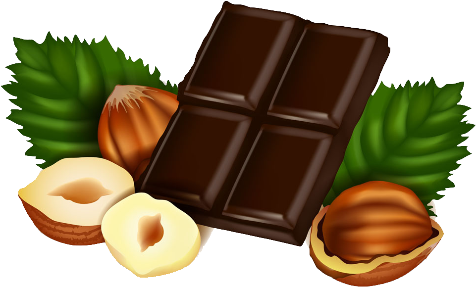 Hazelnut Chocolate Transparent PNG Image