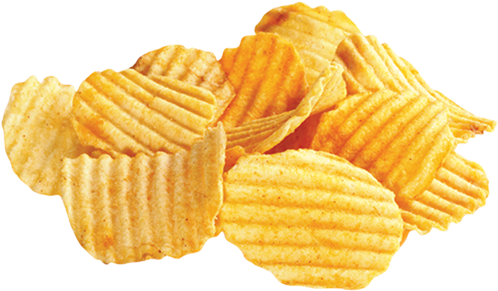 Crunchy Chips Potato Transparent PNG Image