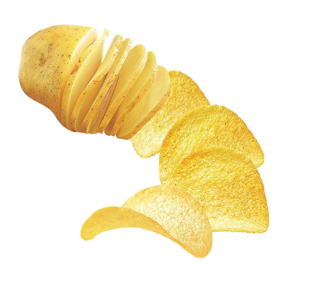Crunchy Chips Potato Transparent PNG Image