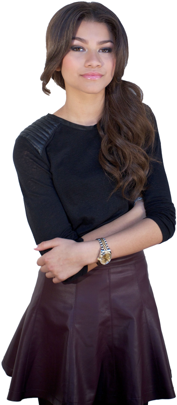 Zendaya Actress Transparent PNG Image